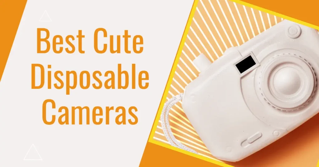Cute disposable camera